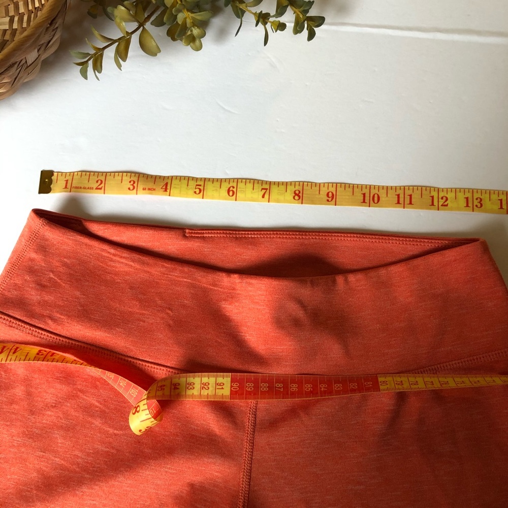 ASICS | Pink High Waisted Cropped Leggings - Picture 6 of 8